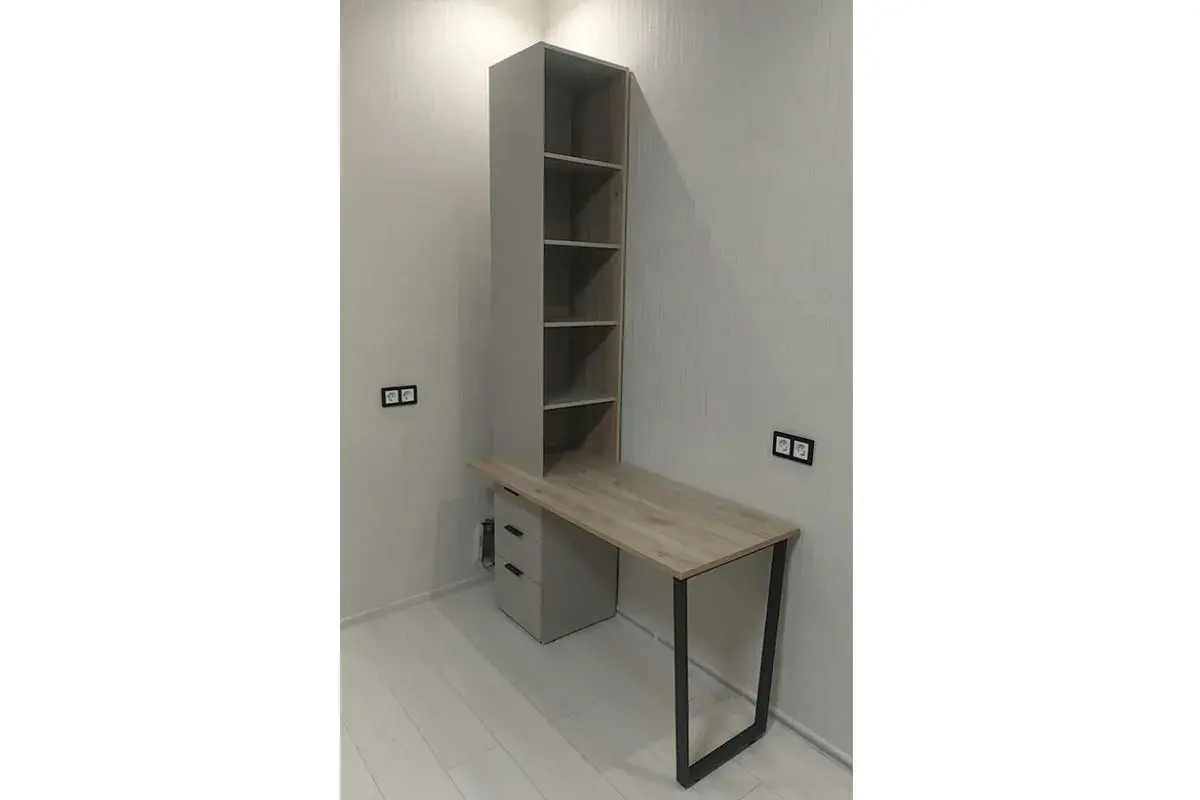 Стеллаж-стол Мария МСС 135.55 (Дымчато-серый)