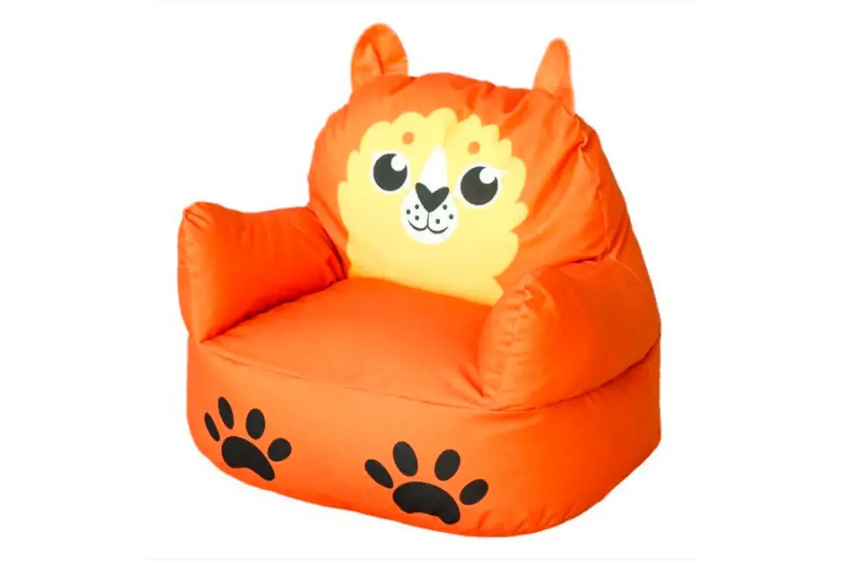 Пуфик Львенок S Оранжевый