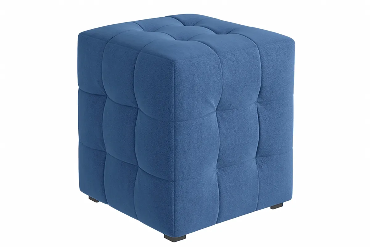 Пуф Модерн 2 (Ткань Ловерс / Синий)