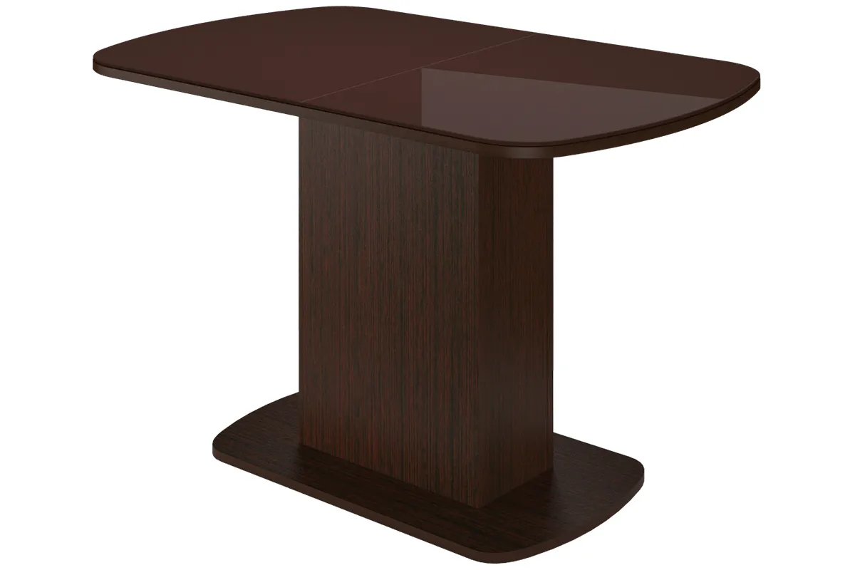 Стол обеденный раздвижной Соренто 2 (Шоколад Глянец)