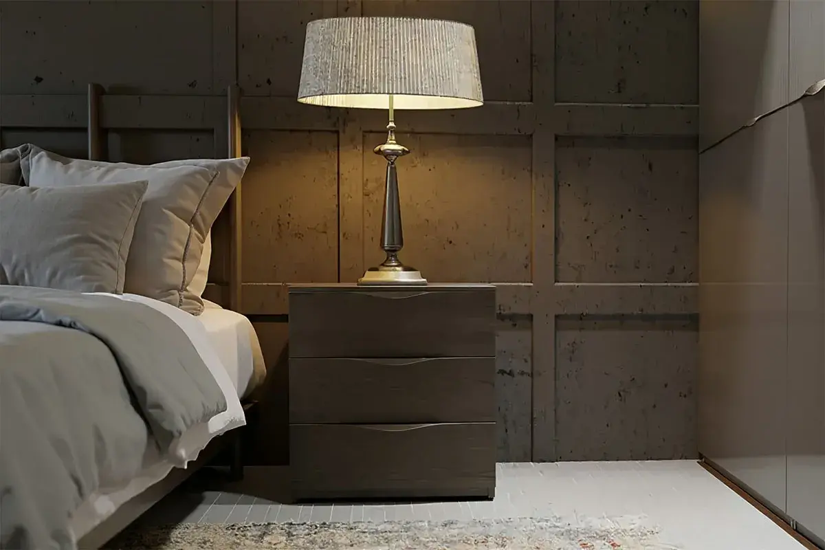 Либерти ТД-297.03.01 Тумба прикроватная с 3 ящиками