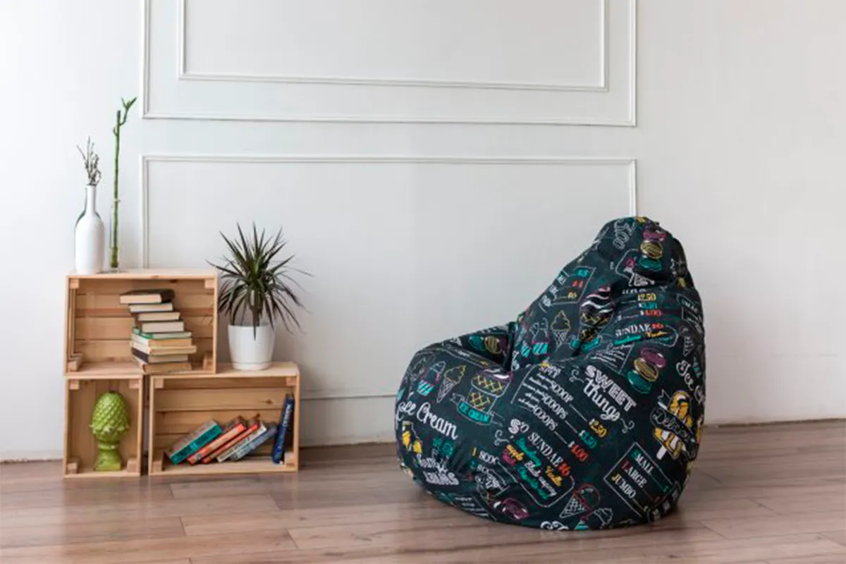Кресло Мешок Груша Ice Cream 4XL