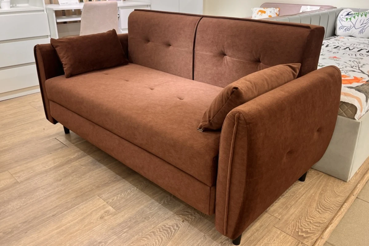 Диван-кровать Мишель ДК (Gretta Jam / Ножки венге)
