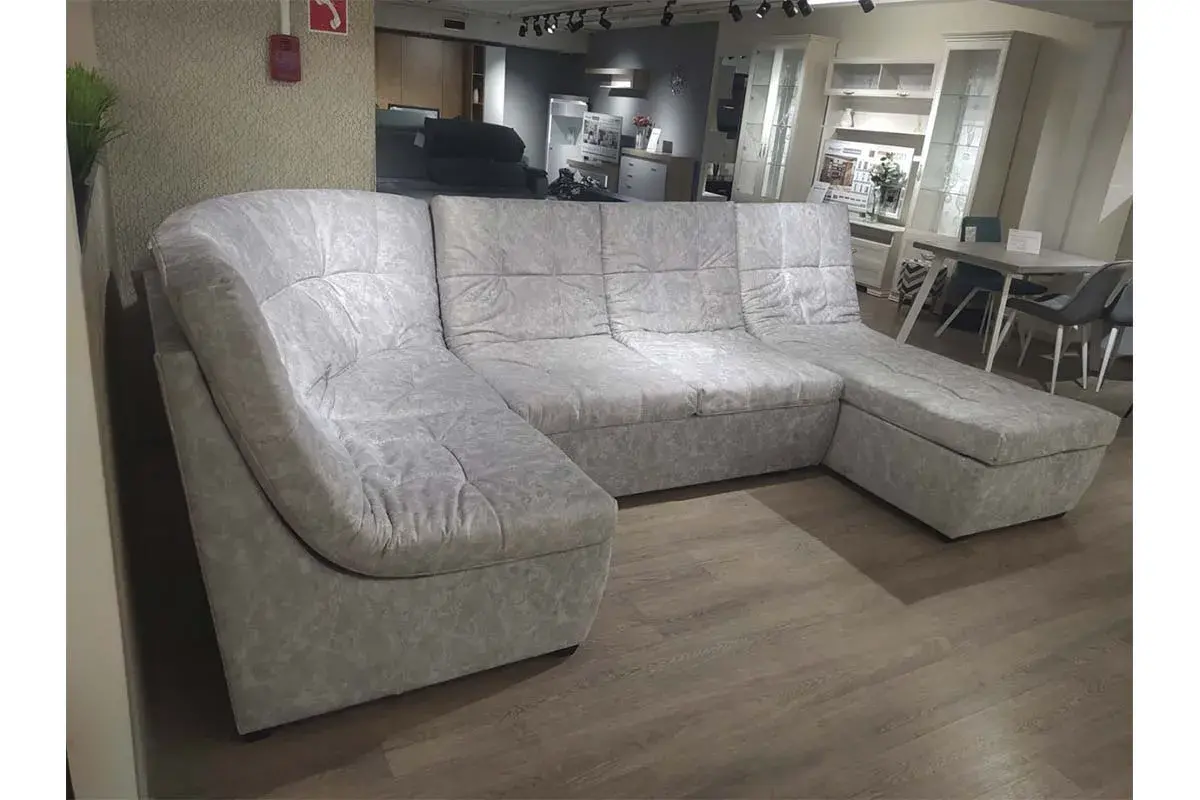 Угловой диван София 2 ДКУ латы Siesta Бриллиант