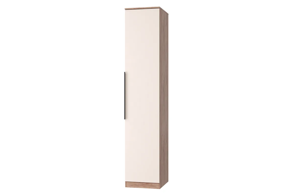 Шкаф 1-дверный для платья и белья Тоскана (Дуб Табачный/Бисквит)