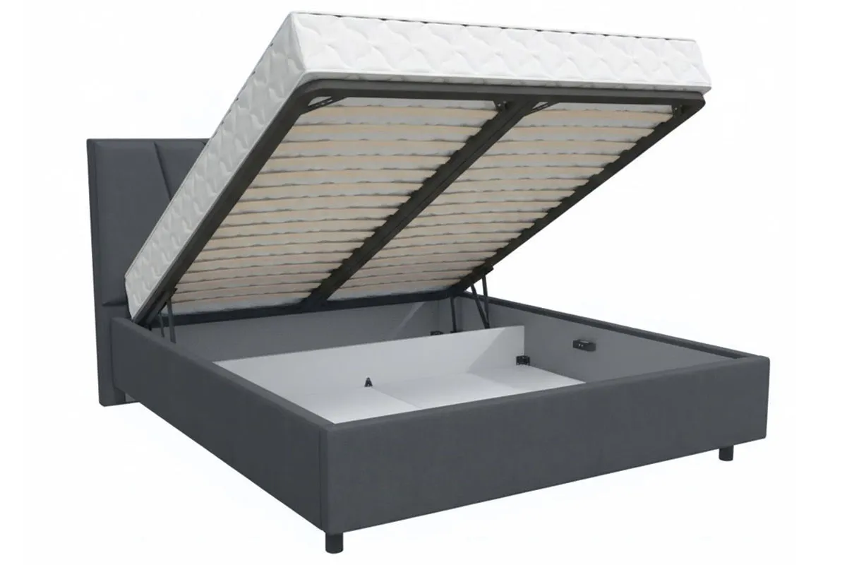 Кровать Рица-3 с ПМ 160х200 (Боска 19) 1 кат.