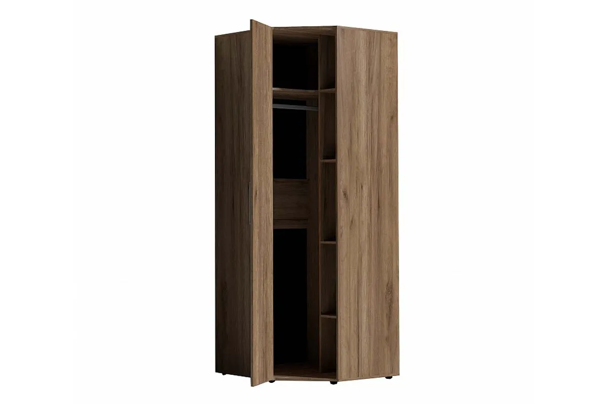 Монако 156 Шкаф угловой Дуб табачный Craft
