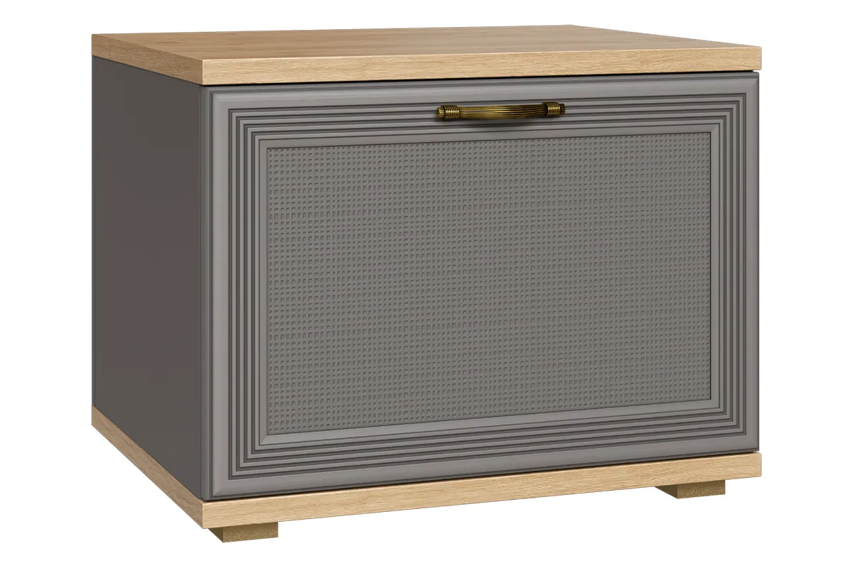 Тумба ТБ-1036-ГС-СО (Гикори Джексон Светлый / Серый Оникс)