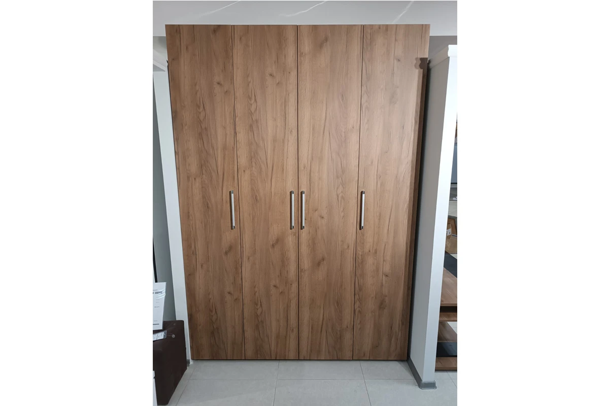 Монако 55 Шкаф для белья Дуб табачный Craft