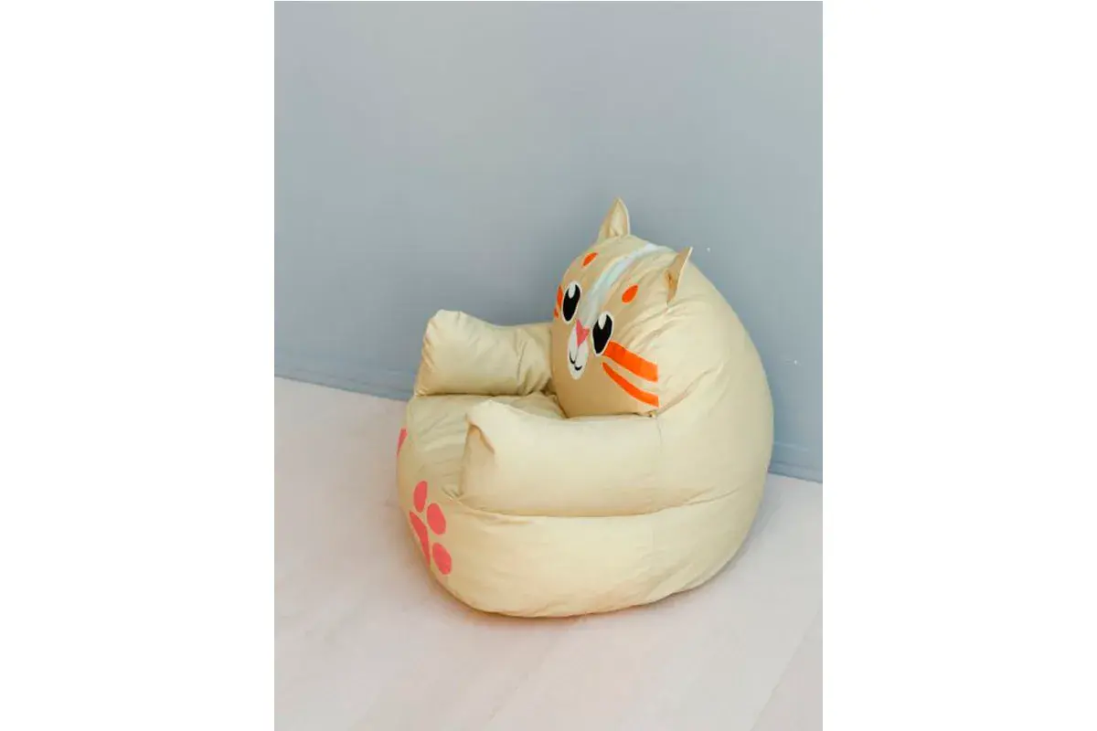 Пуфик Кошечка S Бежевый