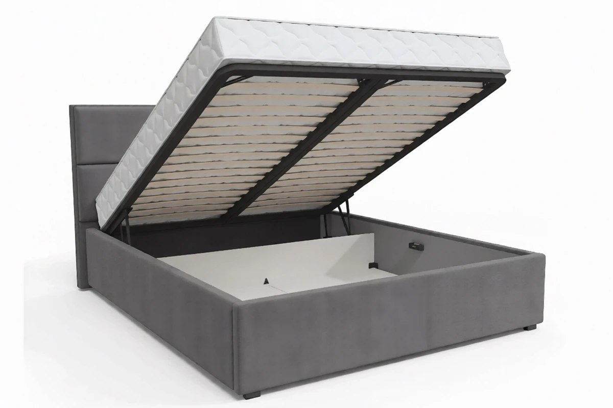 Кровать Невада-1 с ПМ 180х200 (Viva 37)