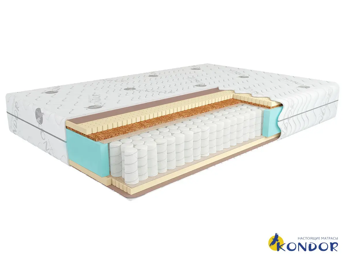 Матрас Kondor Bora Hard 180х200х20 жаккард Матрас Kondor Bora Hard 180х200х20 жаккард