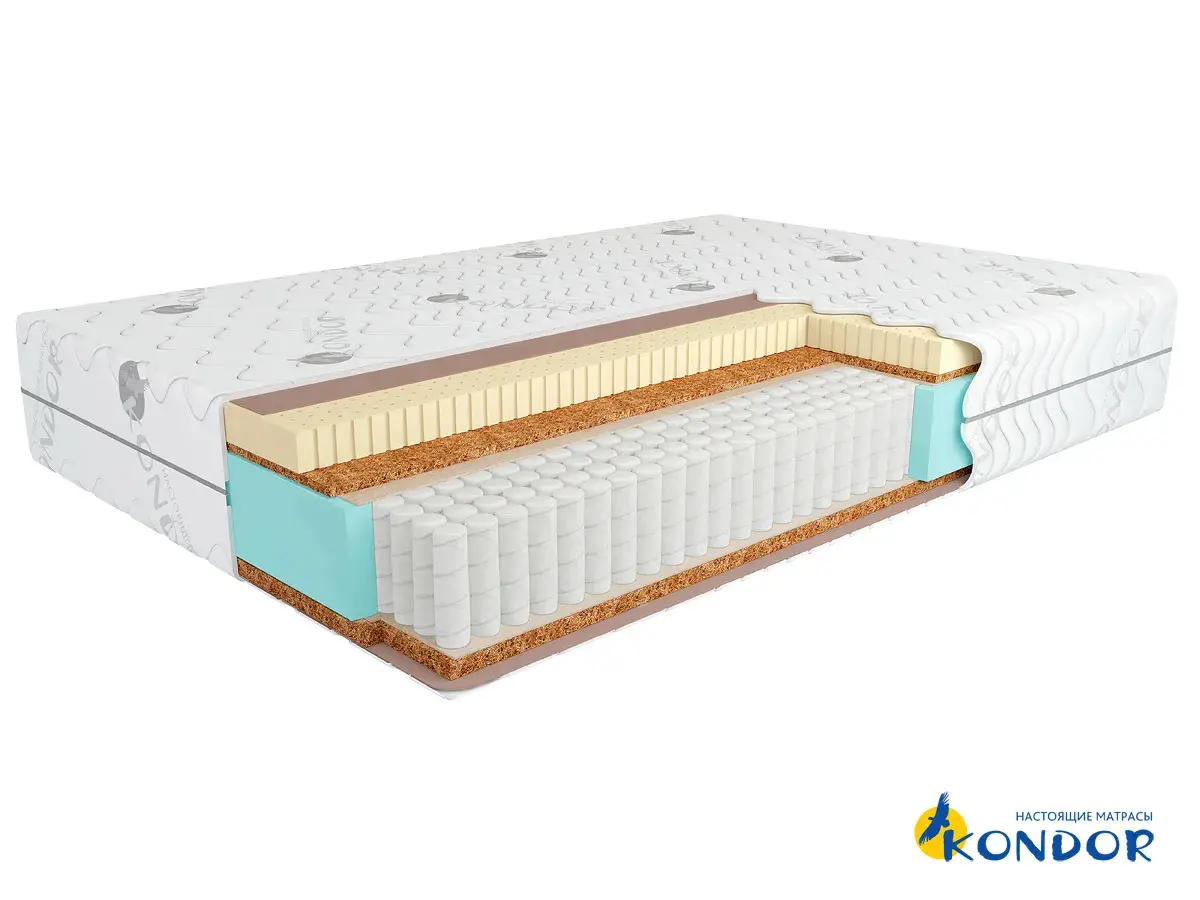 Матрас Kondor Jamaika-3 Multi 160х200х22 жаккард Матрас Kondor Jamaika-3 Multi 160х200х22 жаккард