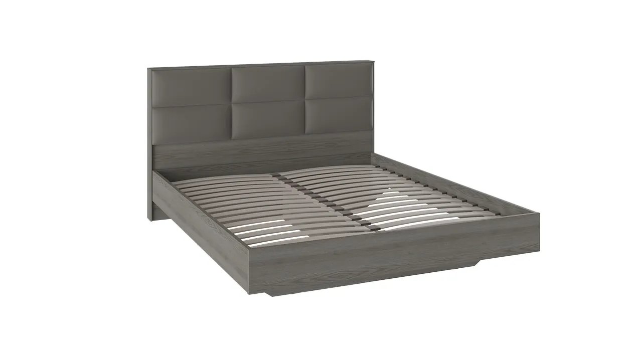 Двуспальная кровать Либерти с мягкой спинкой СМ-297.01.005 (180х200)