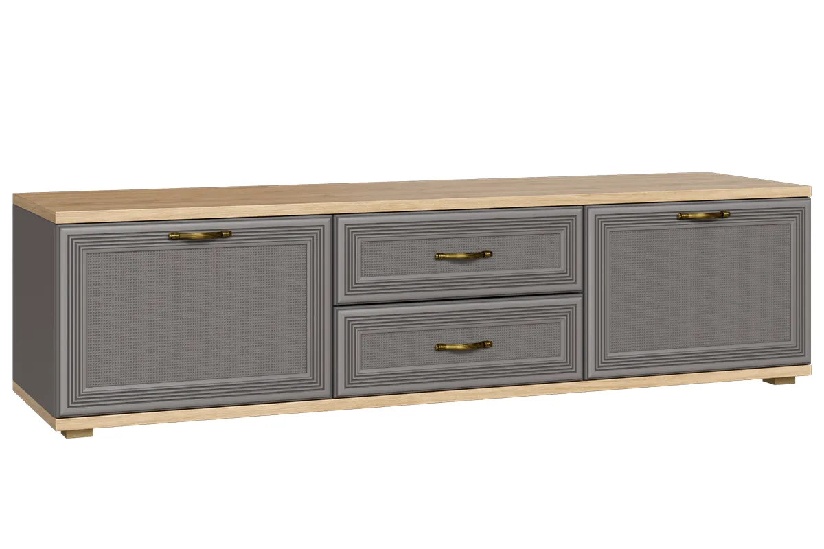 Тумба ТБ-1034-ГС-СО (Гикори Джексон Светлый / Серый Оникс)