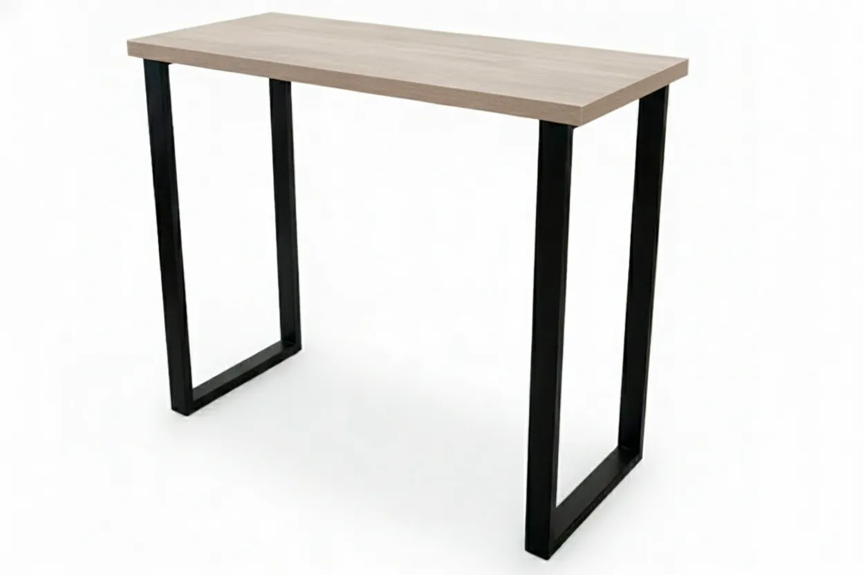 Полубарная консоль 1200 (Бетон Пайн / Комплект столешница + 2 опоры)