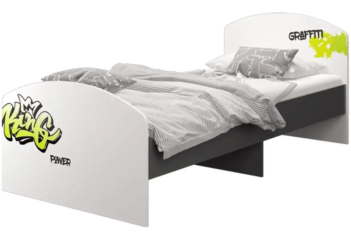Односпальная кровать Граффити (90х200)