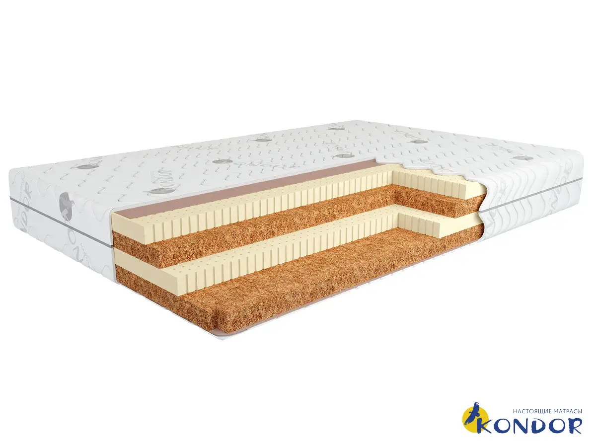 Матрас Kondor Tor-2 LK 80х200х17 жаккард Матрас Kondor Tor-2 LK 80х200х17 жаккард