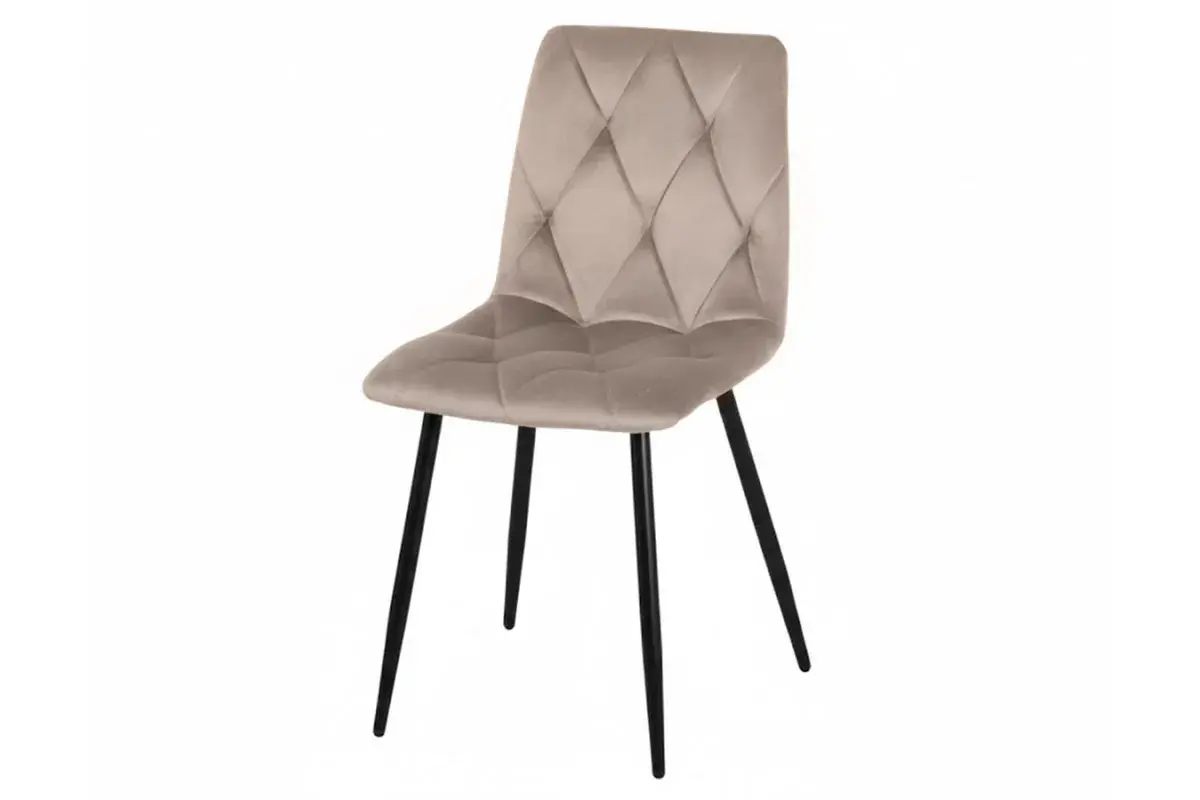 Стул Регги (Белый матовый / Велюр Дрим Beige) СРП-066