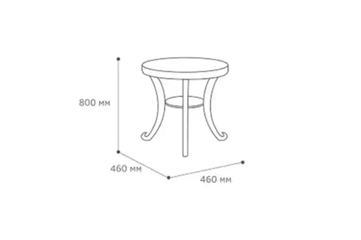 Подставка Глория (Молочный дуб)