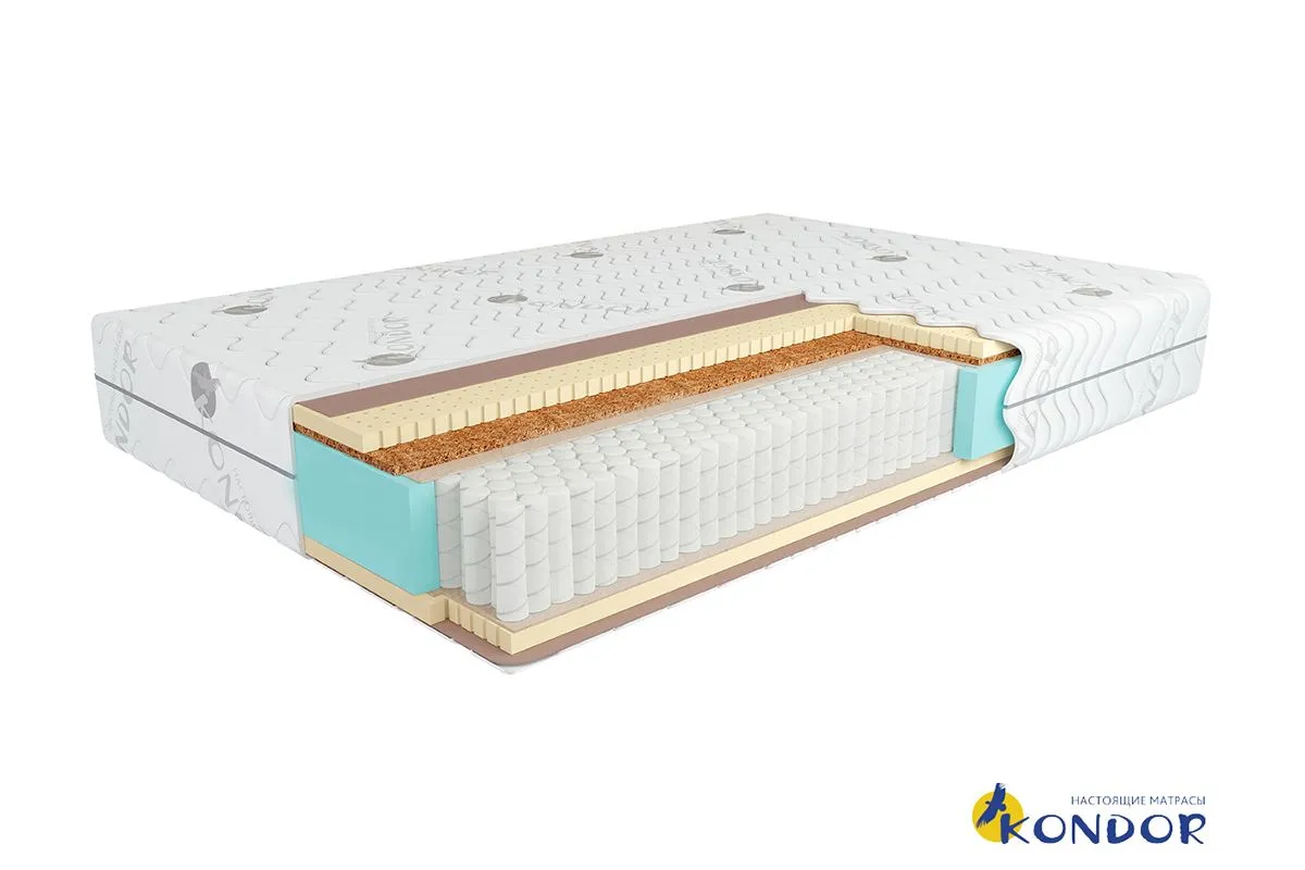 Матрас Кондор Bora Multi 120х200 Чехол стрейч трикотажный Матрас Кондор Bora Multi 120х200 Чехол стрейч трикотажный