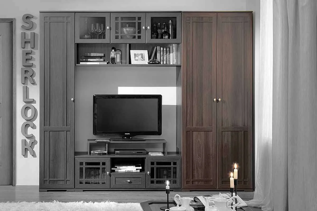 Шкаф для одежды Sherlock 11 (Орех шоколадный)