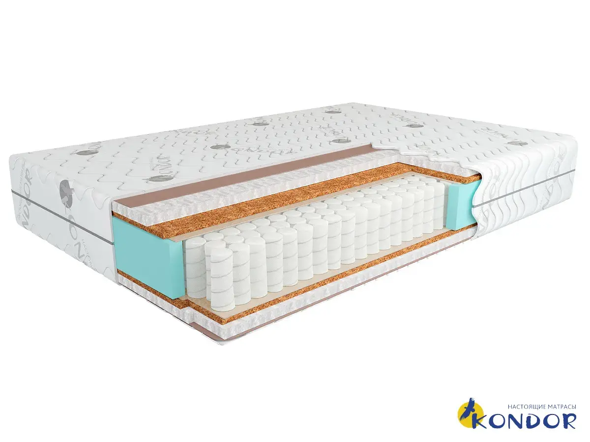 Матрас Kondor Mister-3 Hard 140х200х19 трикотаж Матрас Kondor Mister-3 Hard 140х200х19 трикотаж