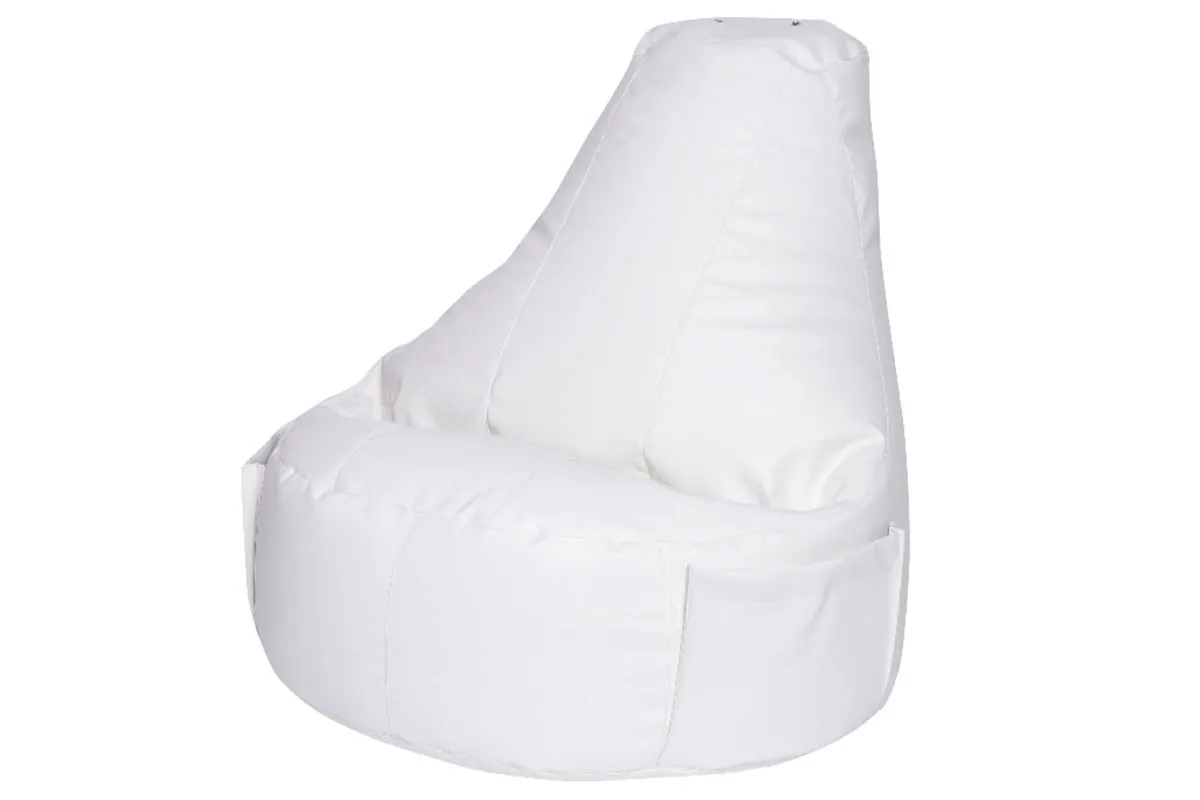 Кресло-мешок Комфорт (Экокожа) Экокожа Белый
