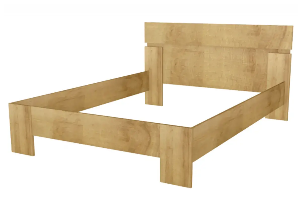 Кровать Шервуд Ш3 без основания 160х200 (Дуб ривьера) фото