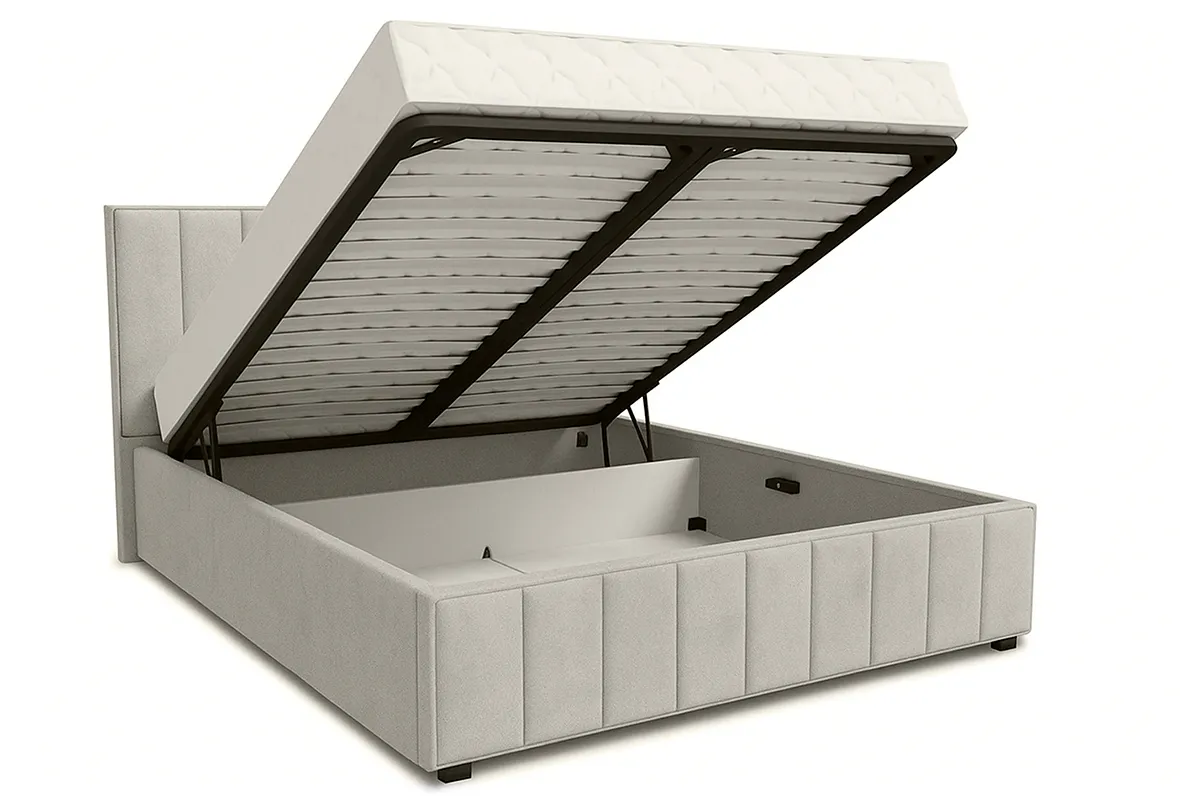 Кровать Кордова-1 с ПМ 160х200 (Luma 02) 2 кат.