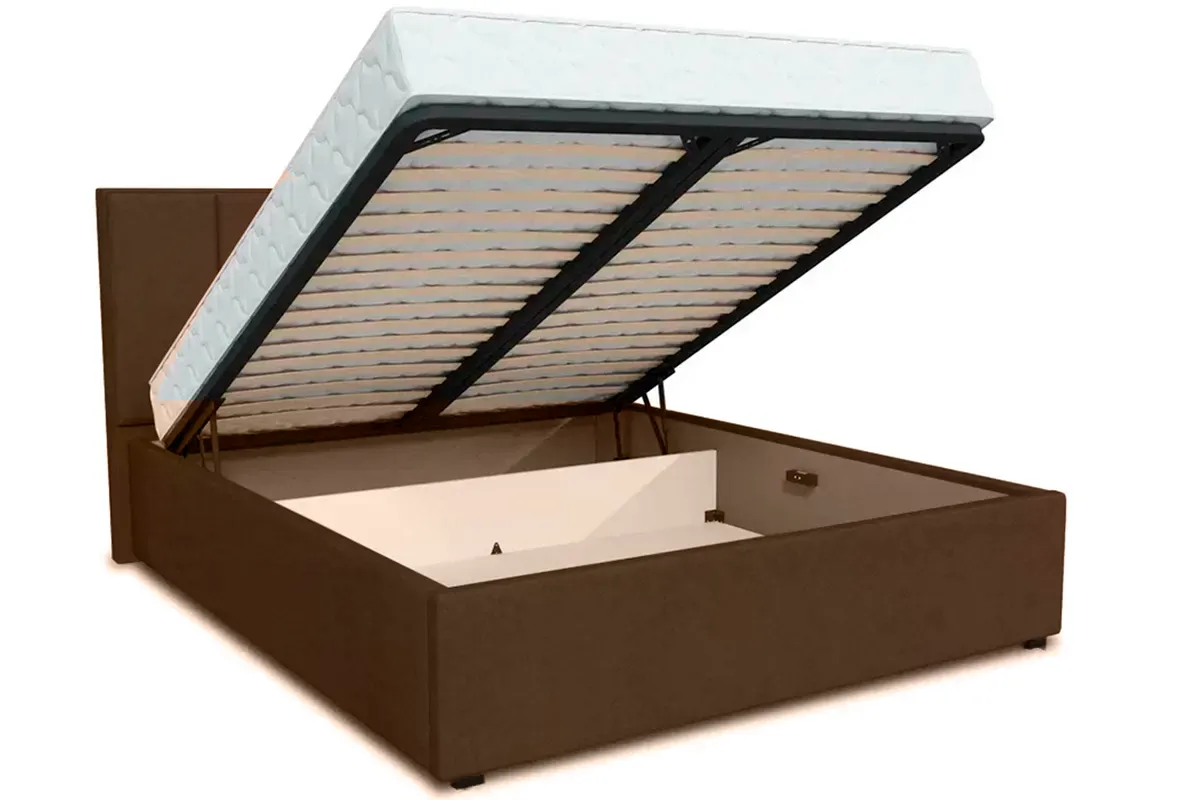 Кровать Монтана-1 с ПМ 160х200 (Luma 11) 2 кат.