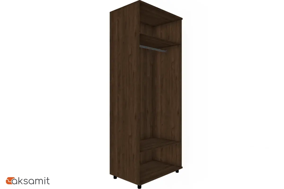 Шкаф для одежды и белья ШК-5003-ГТ-АМ (Гикори Джексон Темный/Антрацит Матовый) Шкаф для одежды и белья ШК-5003-ГТ-АМ (Гикори Джексон Темный/Антрацит Матовый)