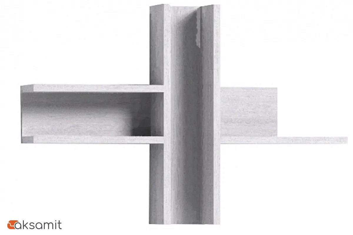 Стеллаж Кристи (Ясень Анкор светлый)