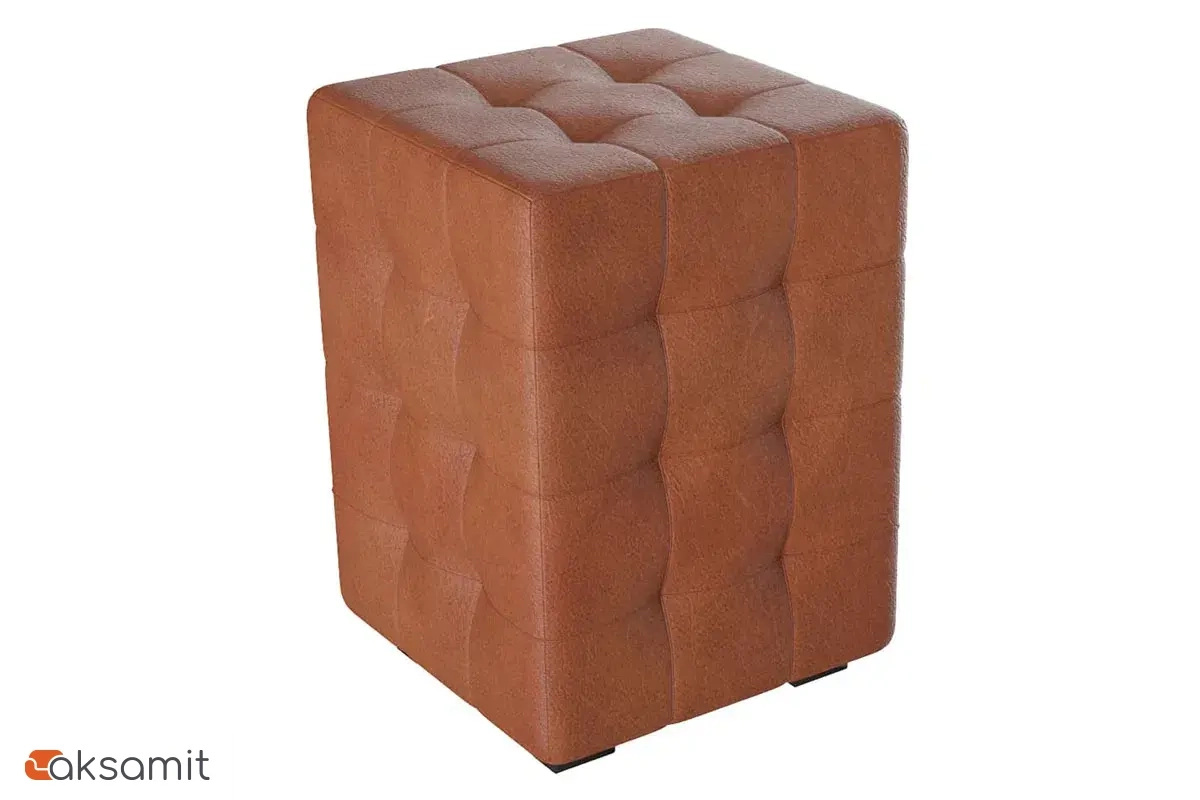 Пуф Модерн-2 мини (Кожзам / Коричневый)