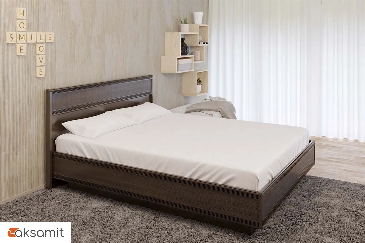 Кровать КР-1003 160х200 (Акация Молдау) Кровать КР-1003 160х200 (Акация Молдау)