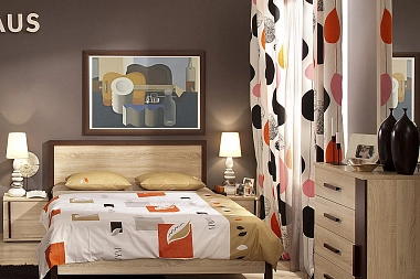 Спальня Bauhaus (Дуб Сонома) фото