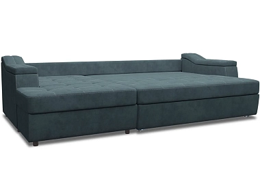 Угловой диван Бруно New ДКУ-О Teddy 18 Серый