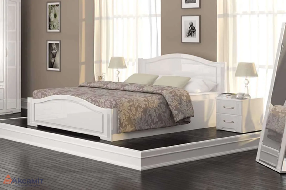 Кровать Виктория с латами с подъёмным механизмом 160х200