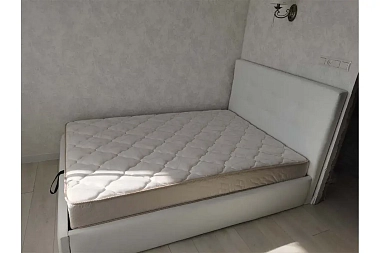 Кровать Соната 140х200 с ПМ (Белый)