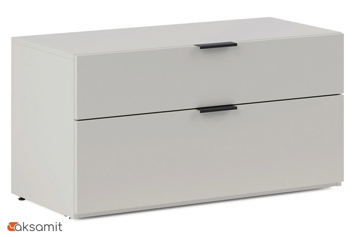 Тумба Мария МТ 90.2F (Дымчато-серый) Тумба Мария МТ 90.2F (Дымчато-серый)