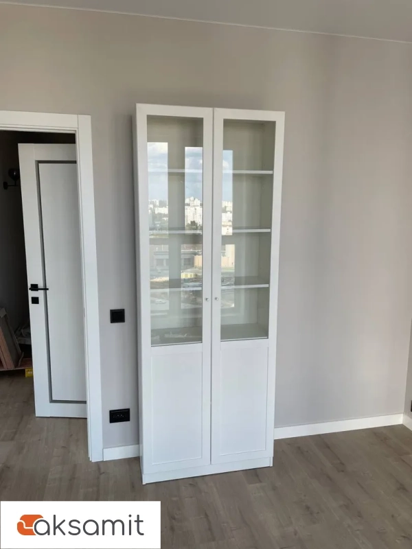 Шкаф для книг двухстворчатый Харрис 32 (Белый)