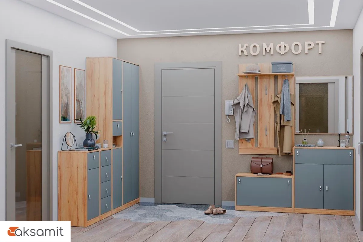 Комфорт 16 Тумба для обуви (Дуб Золотистый/Графит) Комфорт 16 Тумба для обуви (Дуб Золотистый/Графит)