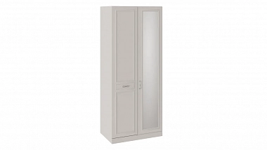Шкаф для одежды с опорой Сабрина СМ-307.07.021-01L (Дверь Глухая/Зеркало)