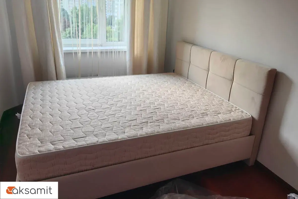 Кровать Каприз на латах 160х200 (Newtone Light BEIGE (светло-бежевый)) Кровать Каприз на латах 160х200 (Newtone Light BEIGE (светло-бежевый))