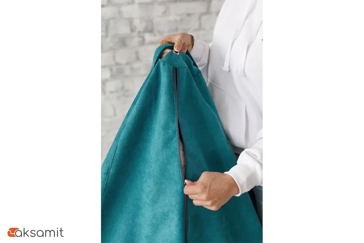 Кресло Мешок Груша (Нефритовый / Велюр) 2XL