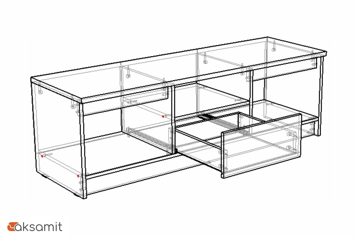 Тумба для ТВ Ларго Венге (71160299)