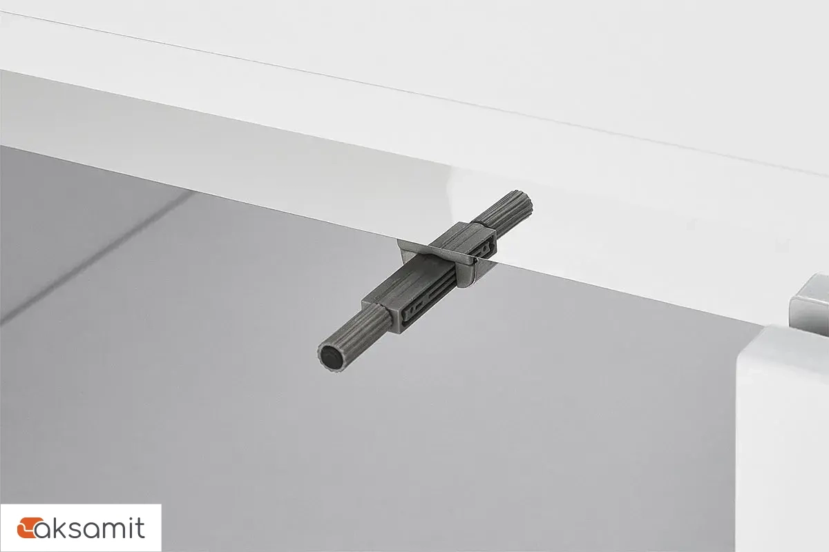 Комод комбинированный Линда 25 (Белый снег)