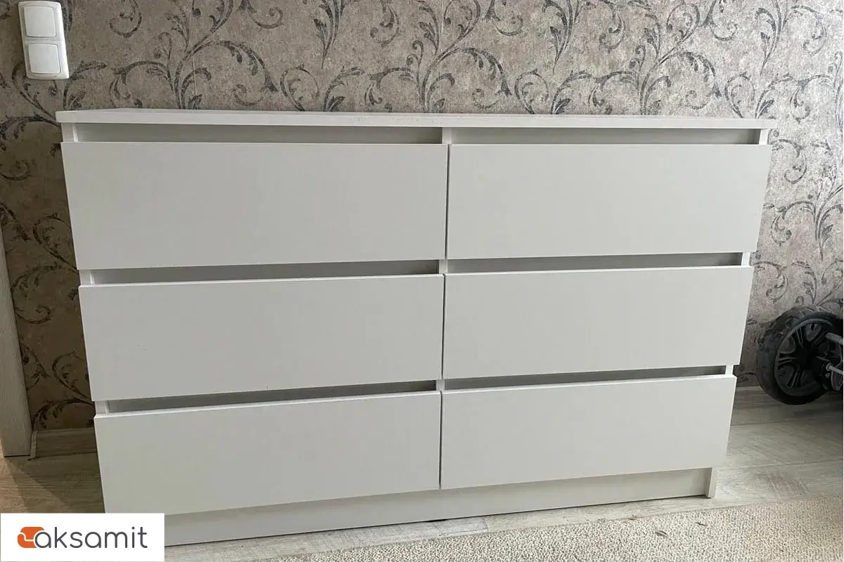 Комод Ницца-7 (Белый)