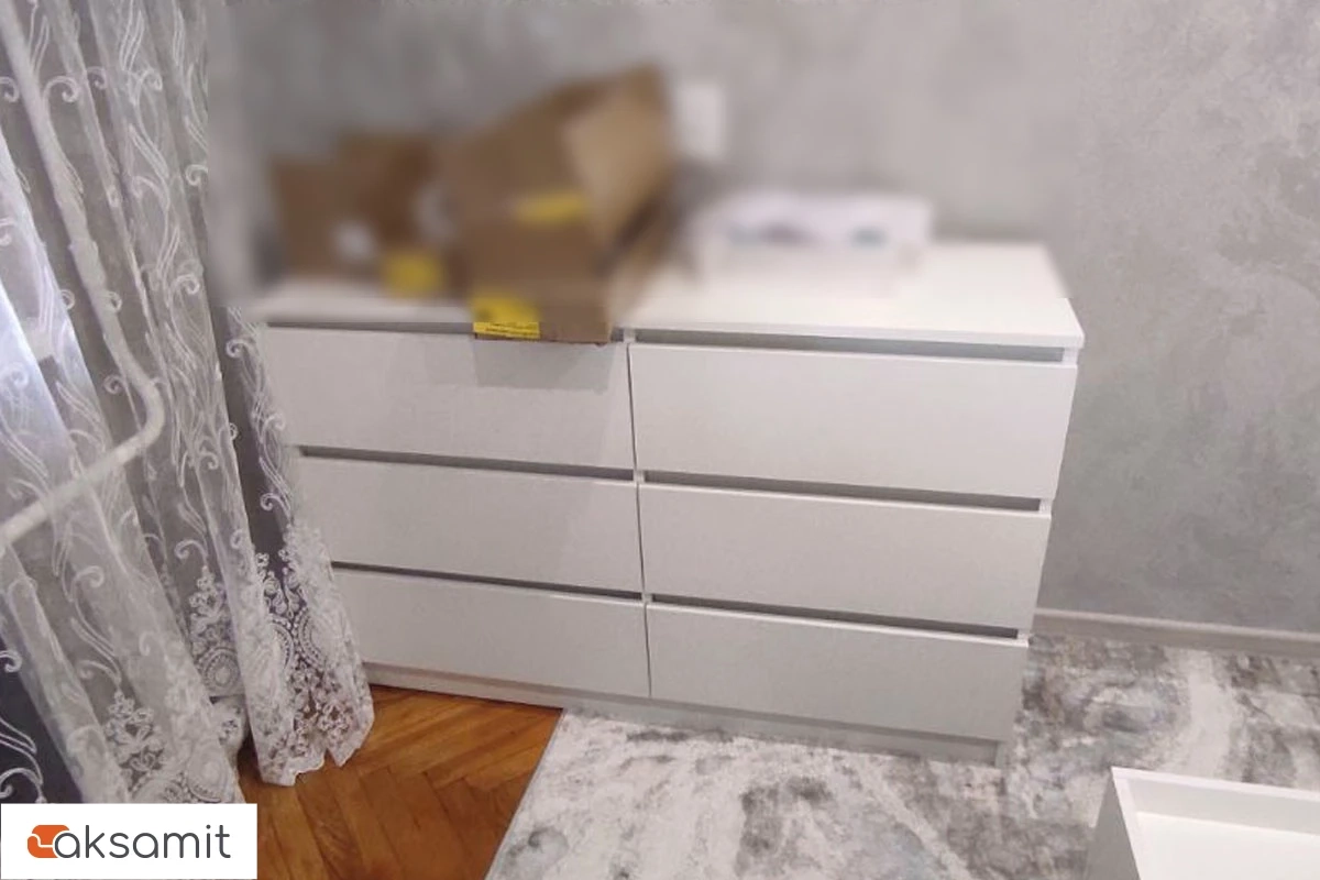 Комод Ницца-7 (Белый)