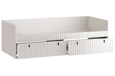 Кровать комбинированная Тиффани (900) Тип 1 (Кашемир / Кашемир матовый)